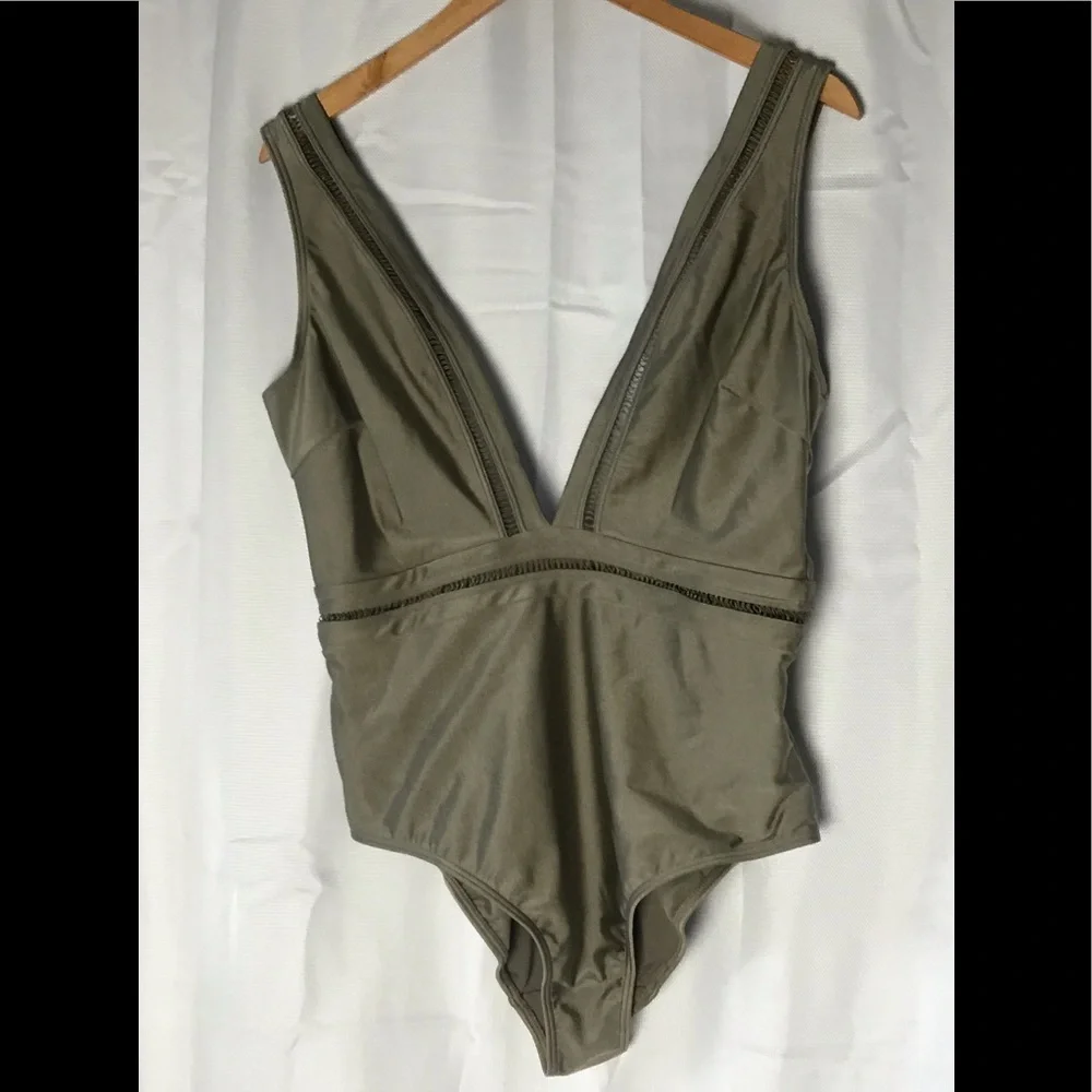 TED BAKER LONDON Plundge Starza Khaki US 12
